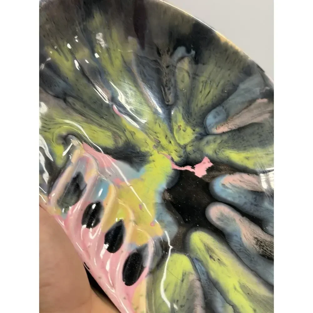 BEAUTIFUL MCM CERAMIC ASHTRAY? 1966 Signed
